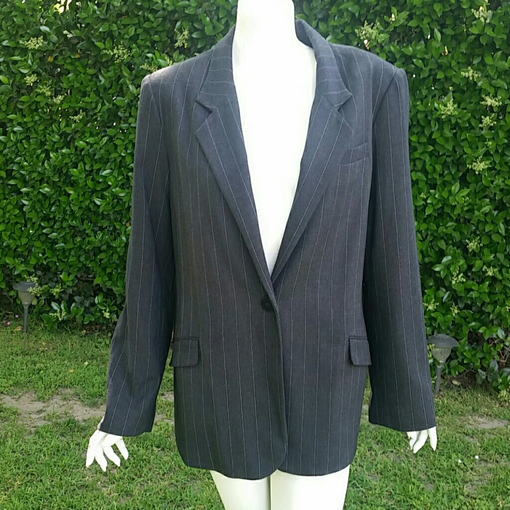 Kenneth Cole Pinstripe Blazer
